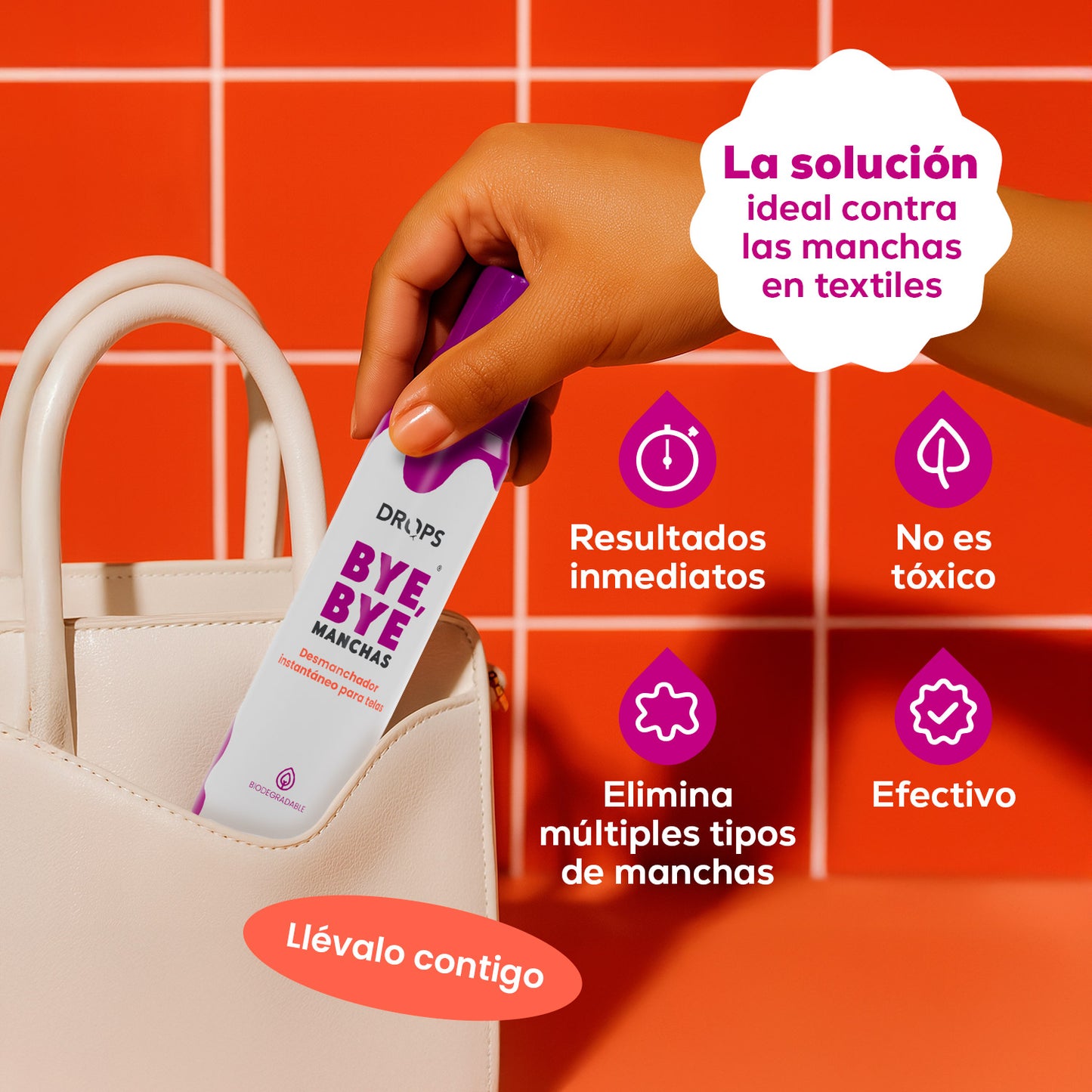Quitamanchas BYE BYE Manchas 50 ml x2