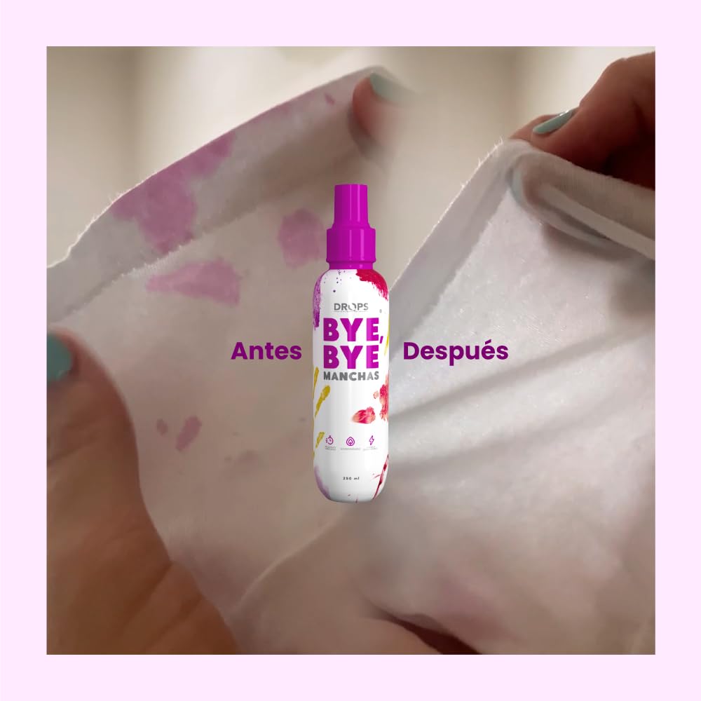 Kit Drops - Desengrasante Multipropósito + Quitamanchas Bye Bye 250 mL
