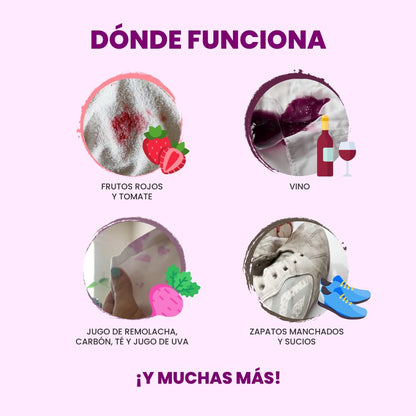 Kit Drops - Desengrasante Multipropósito + Quitamanchas BYE BYE 250mL + 2 Quitamanchas BYE BYE 50 mL