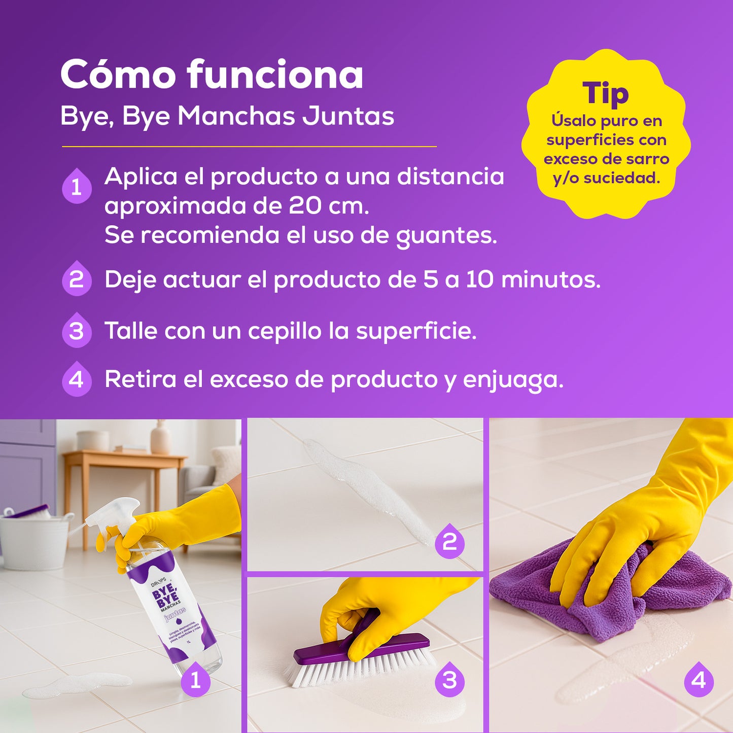 Desmanchador de juntas 1L