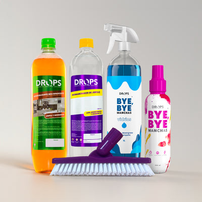 Súper kit de limpieza Drops + Cepillo