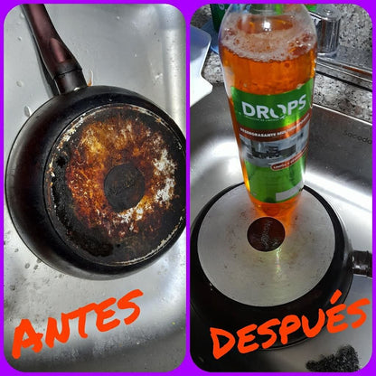 Kit Drops - Desengrasante Multipropósito + Quitamanchas BYE BYE 250mL + 2 Quitamanchas BYE BYE 50 mL